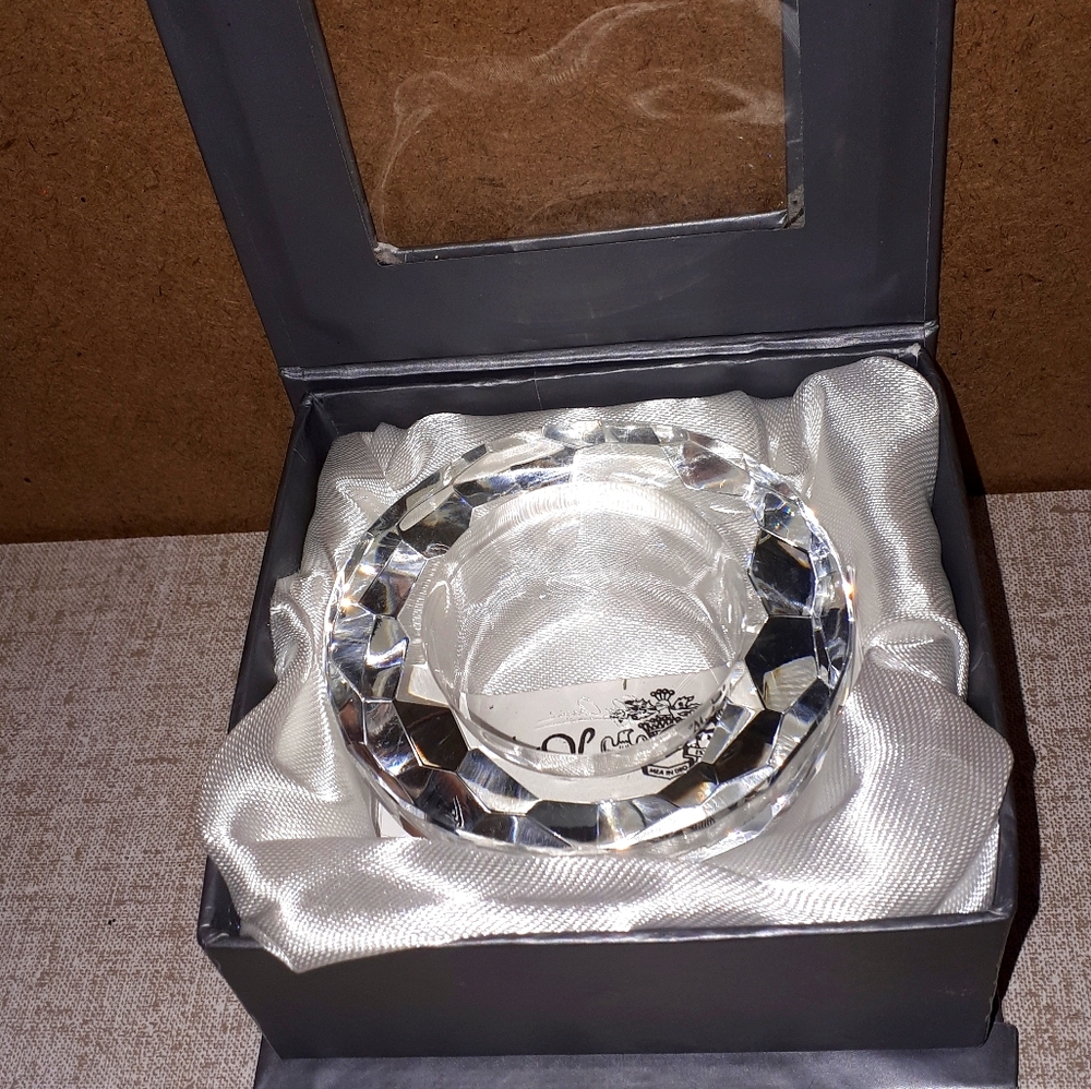 Vintage Crystal votive